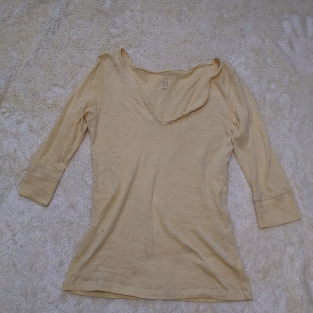 💰5/$25 Gap 3/4 sleeve tee